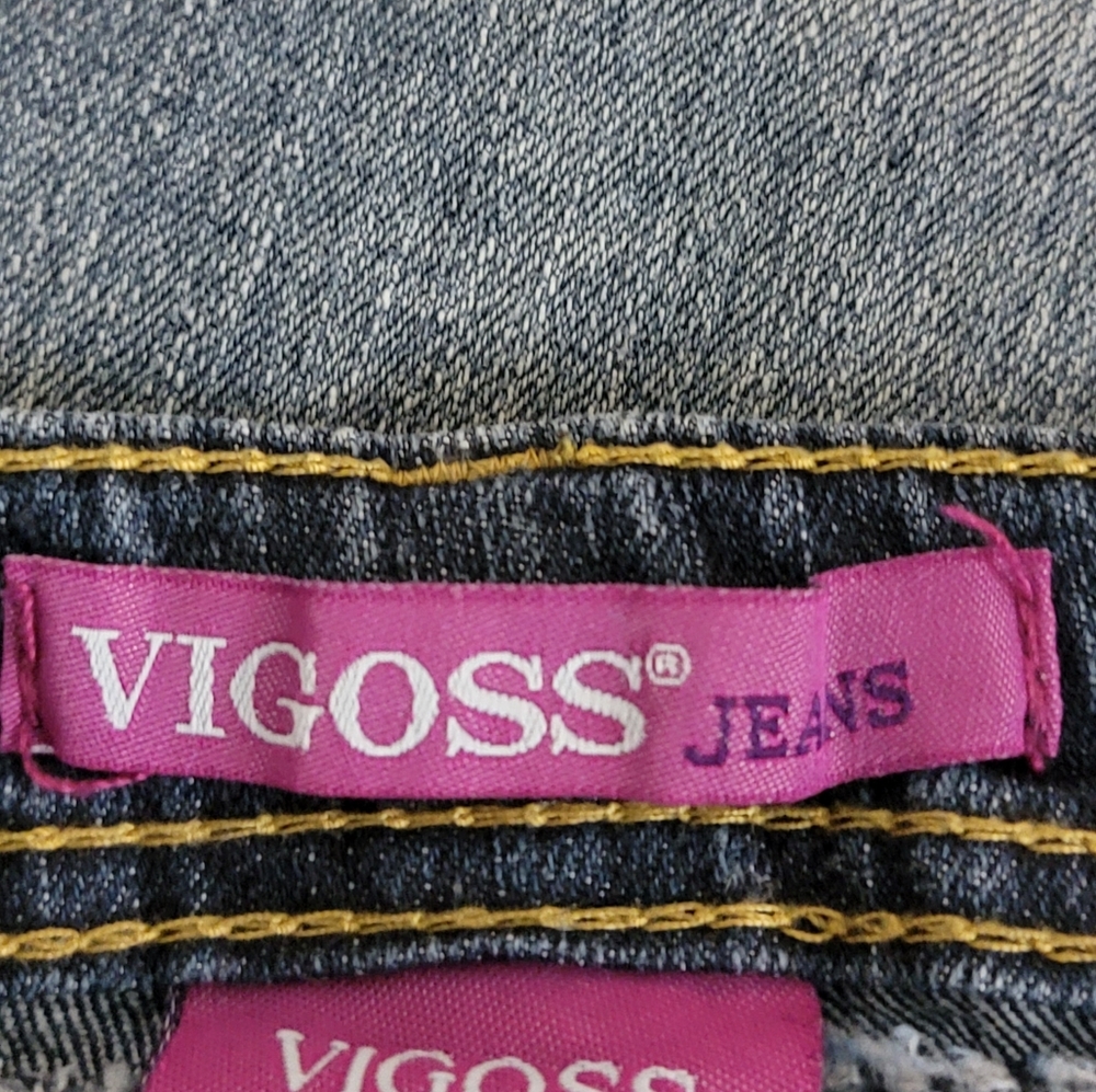 Vigoss blue jeans size girl 12 - Picture 5 of 7